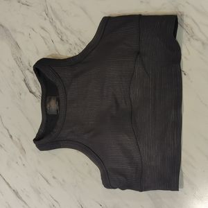 Lululemon high neck cropped tank